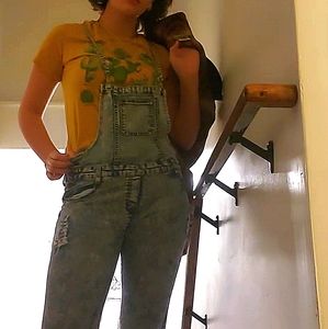 Diamonds&threads Whitewash overalls